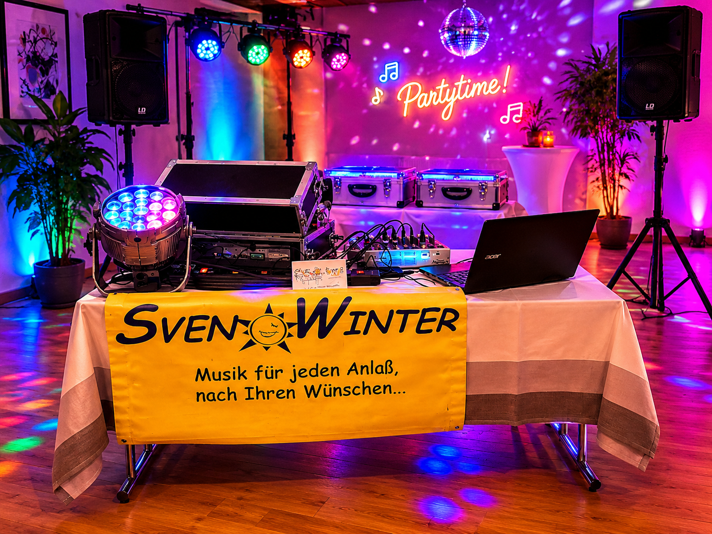 DJ Sven Winter – Musik für jeden Anlass, nach Ihren Wünschen